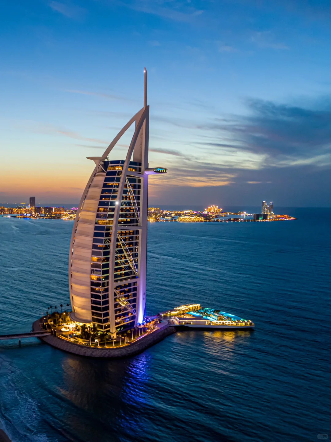 迪拜免签~去了一次,被美哭了!!