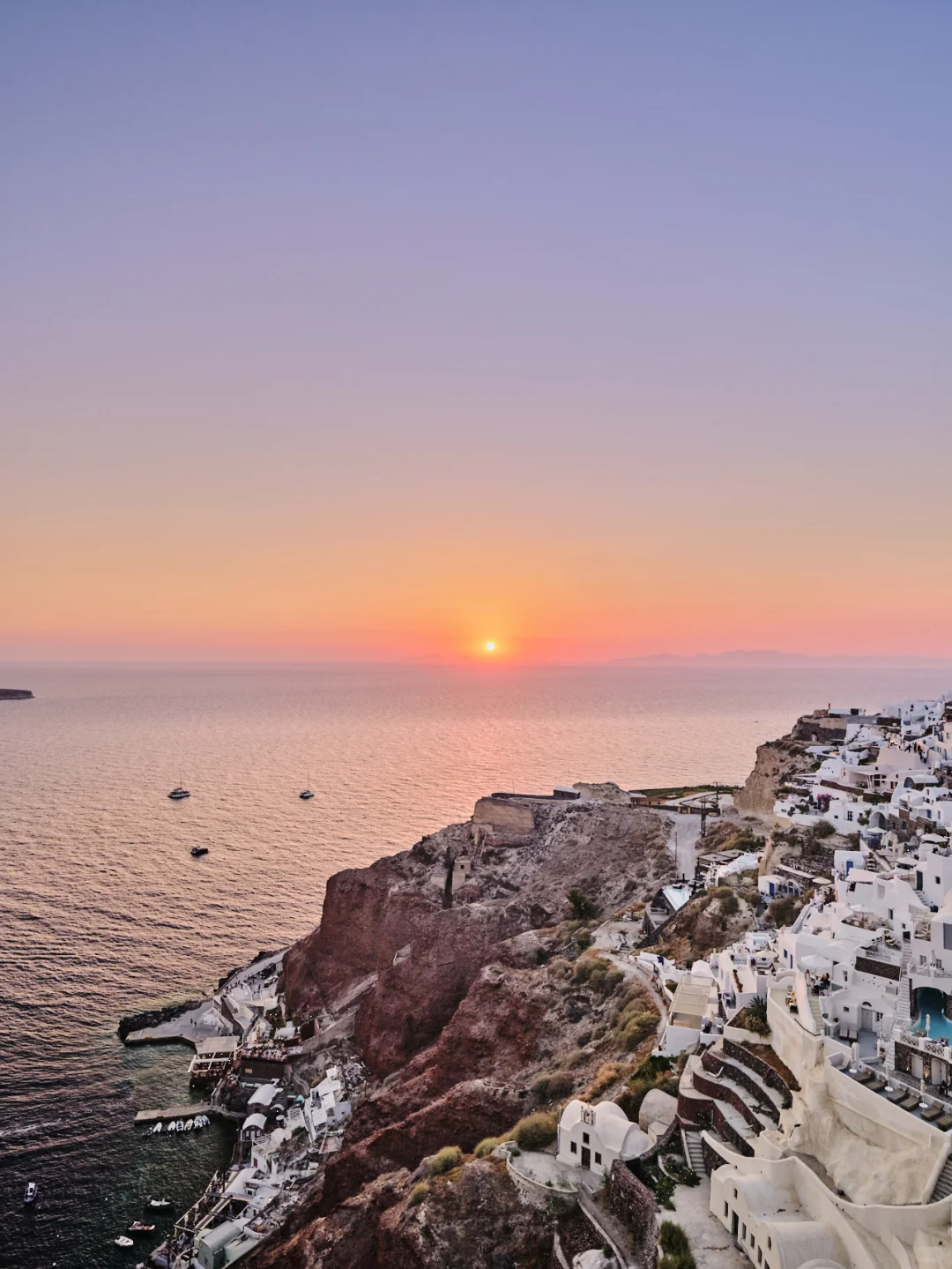 🌅圣托里尼 | 世界排名第一的爱琴海日落