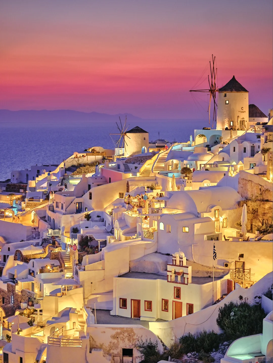 🌅圣托里尼 | 世界排名第一的爱琴海日落