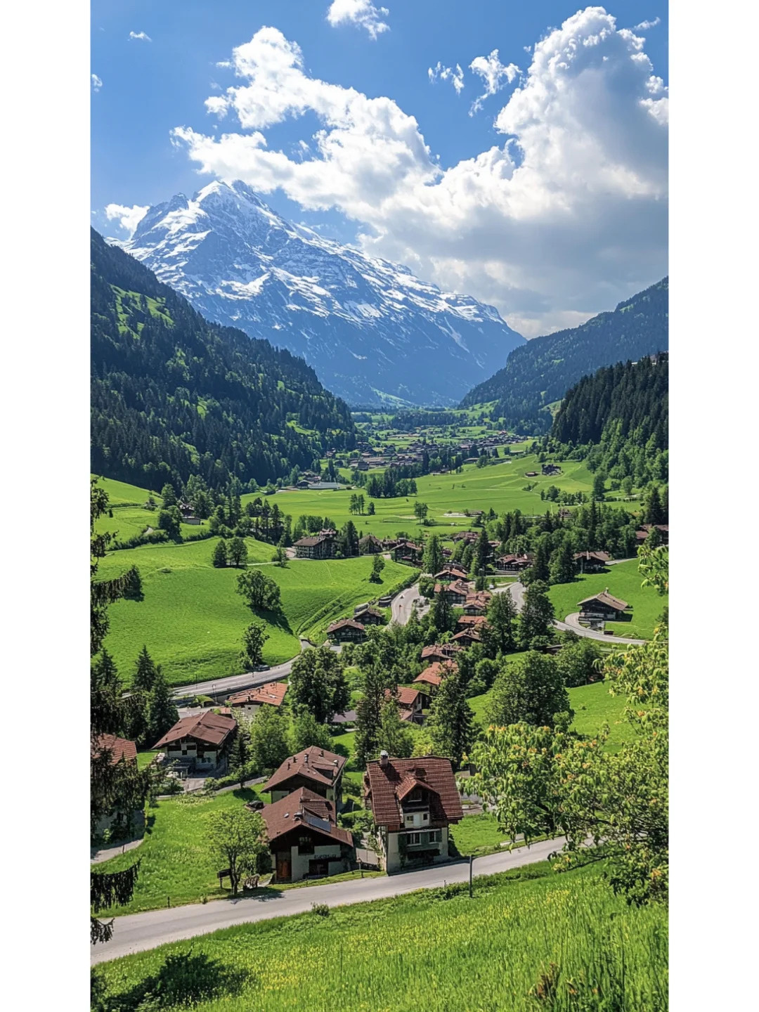 瑞士旅游🌈龙疆小镇！！