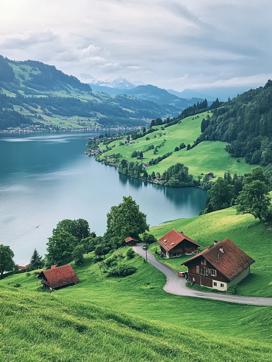 瑞士旅游🌈龙疆小镇！！