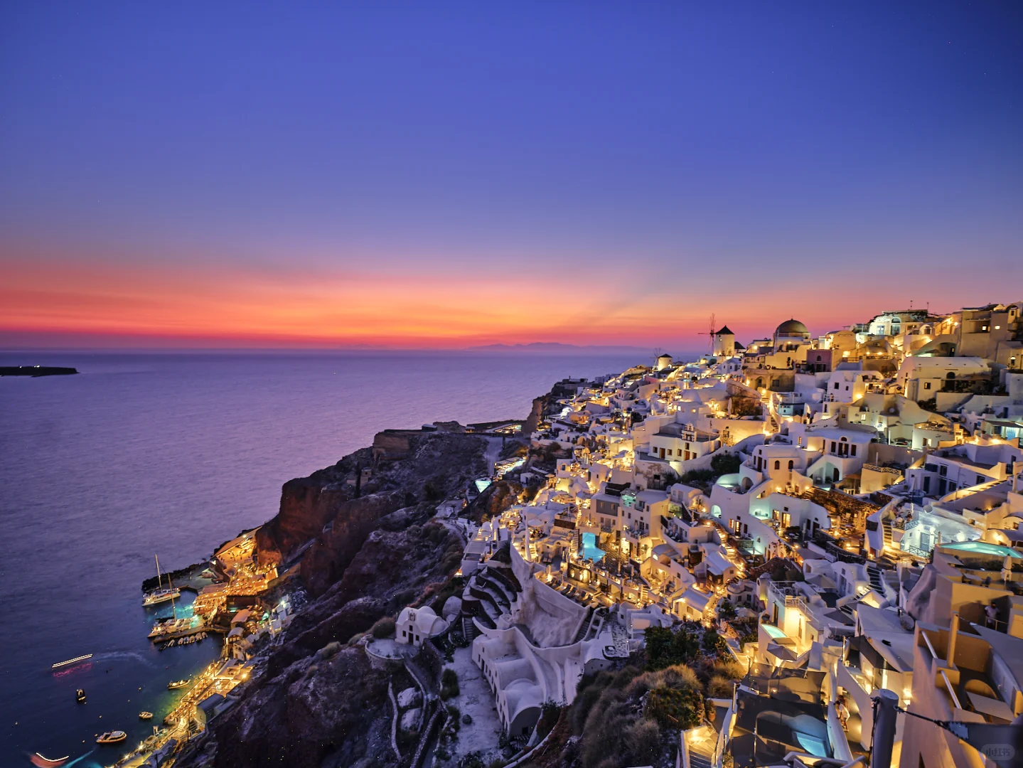 🌅圣托里尼 | 世界排名第一的爱琴海日落