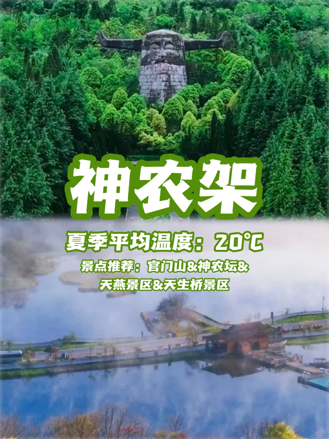 盘点均温20℃+神仙避暑地💦 带娃冲！！