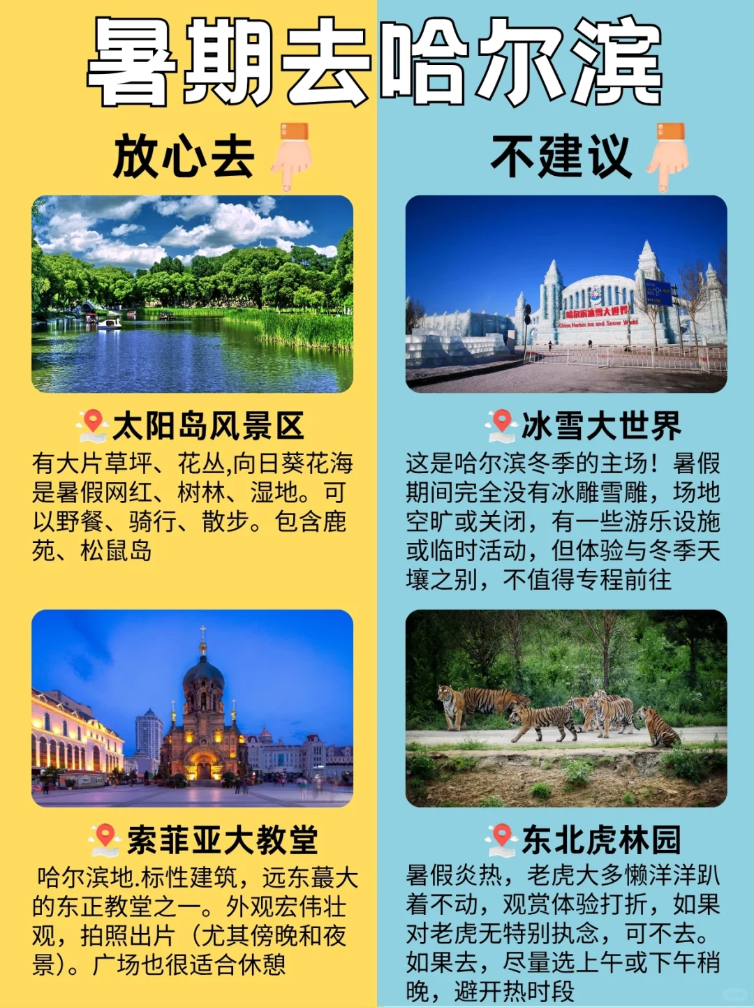 听劝!👂6-7月来哈尔滨的姐妹请🐎住