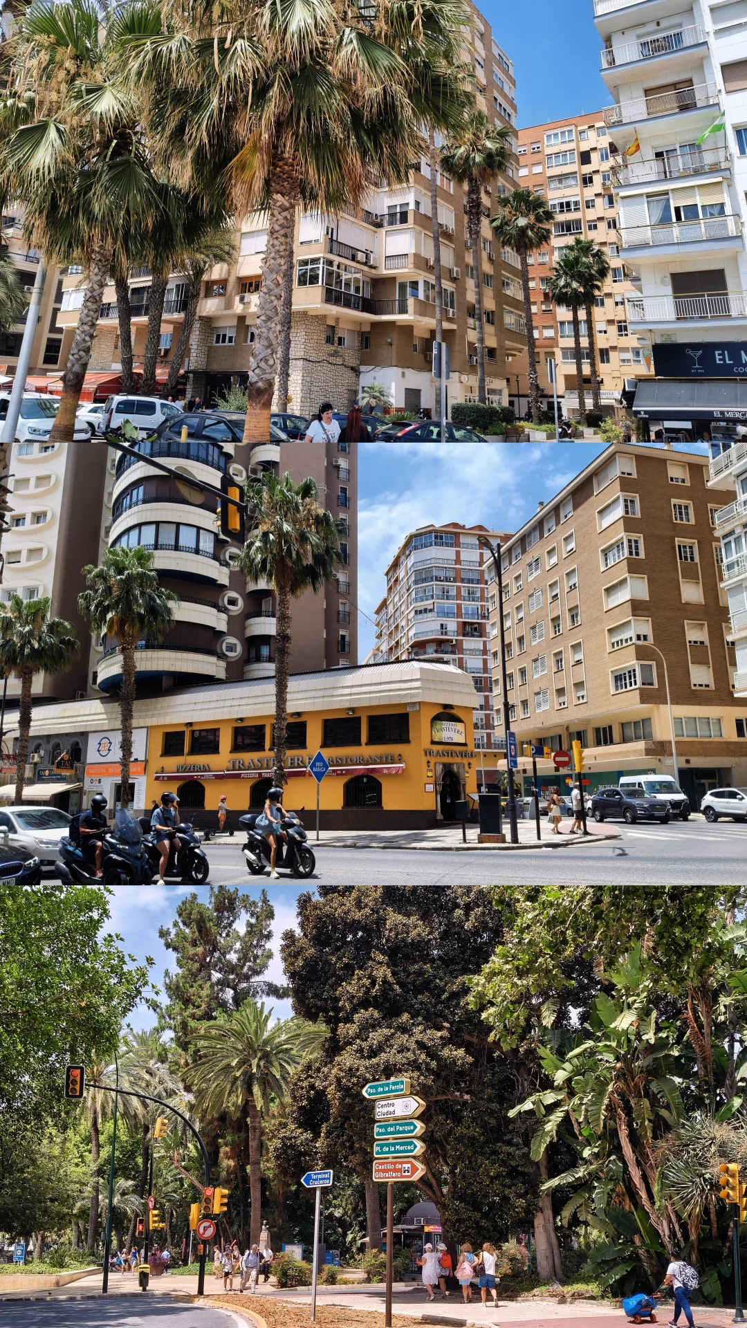 幸福就是–在马拉加的街头拥吻阳光☀️