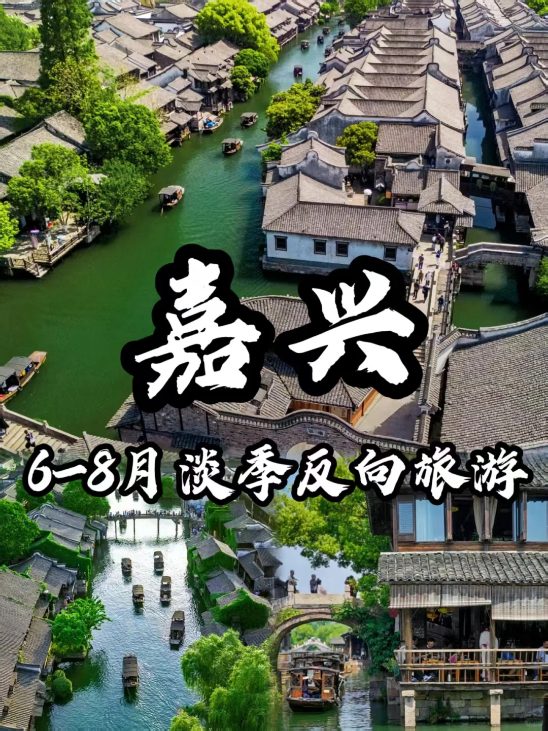 6-8月反向游嘉兴,躲进水墨江南过夏天🌿