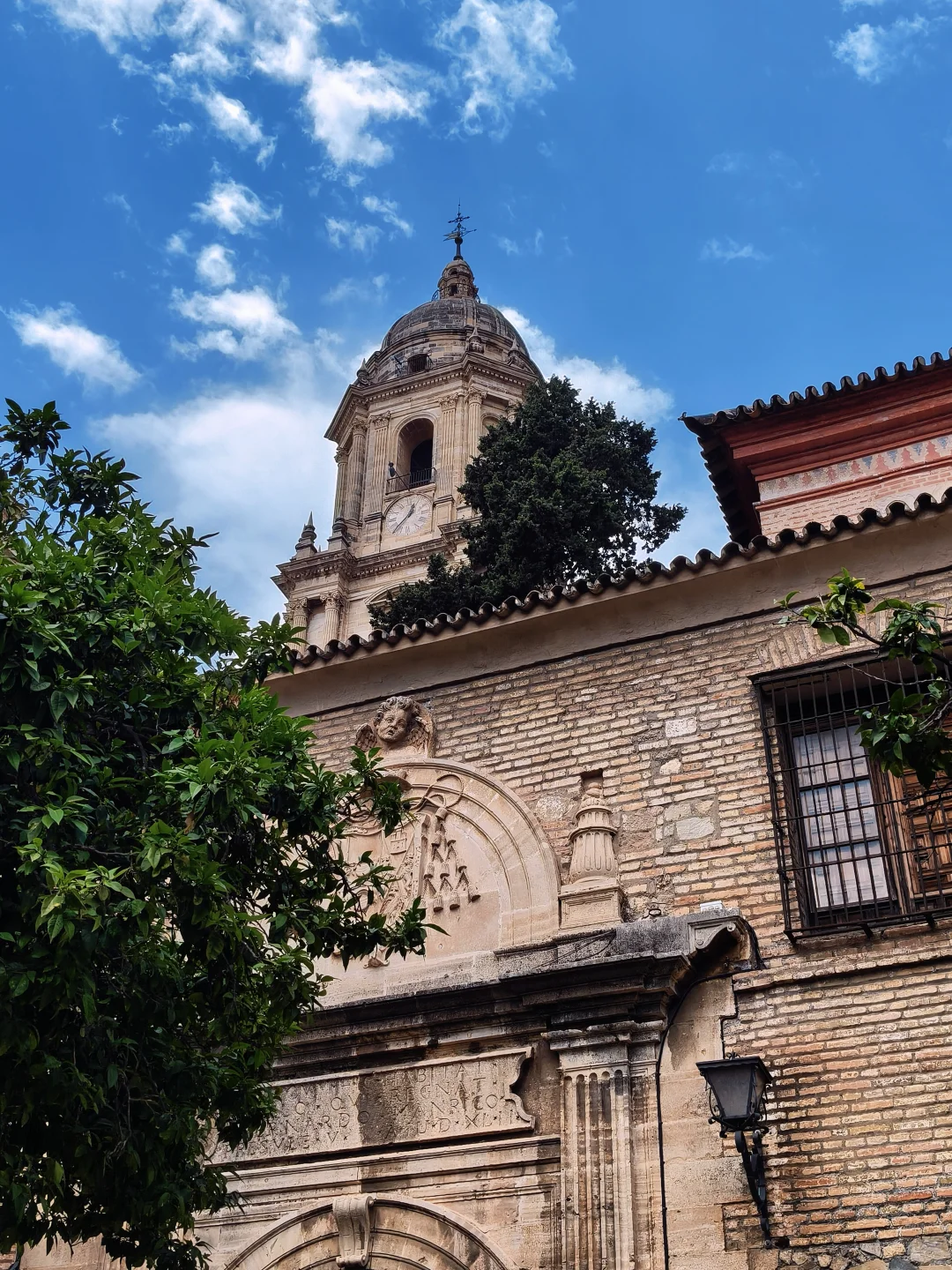 幸福就是–在马拉加的街头拥吻阳光☀️