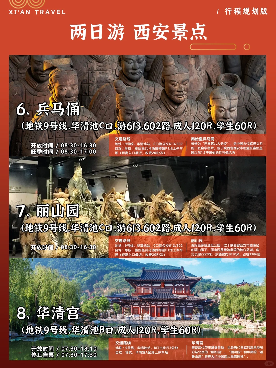 西安旅游近况 4天3晚省心攻略❤️