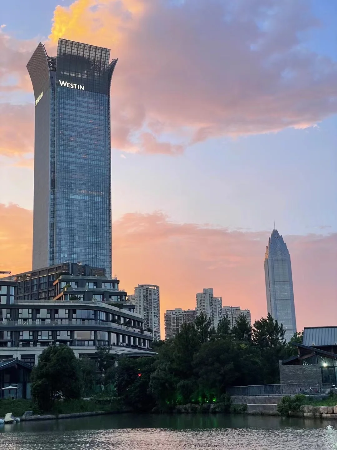 温州傍晚的天空在燃烧！温州城仿佛被点燃🔥