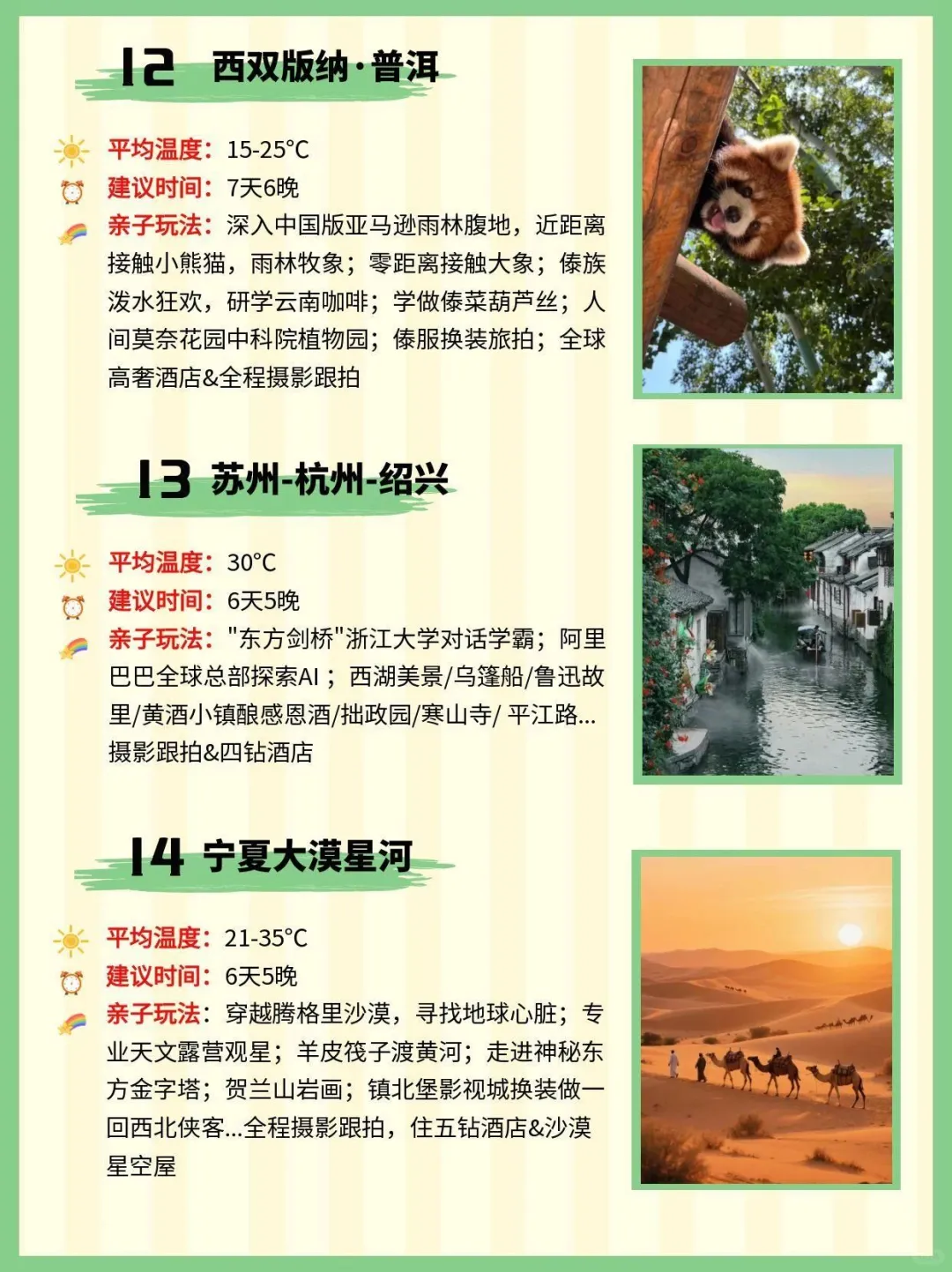 码住🔥七八月带娃旅游这样玩更涨见识‼️