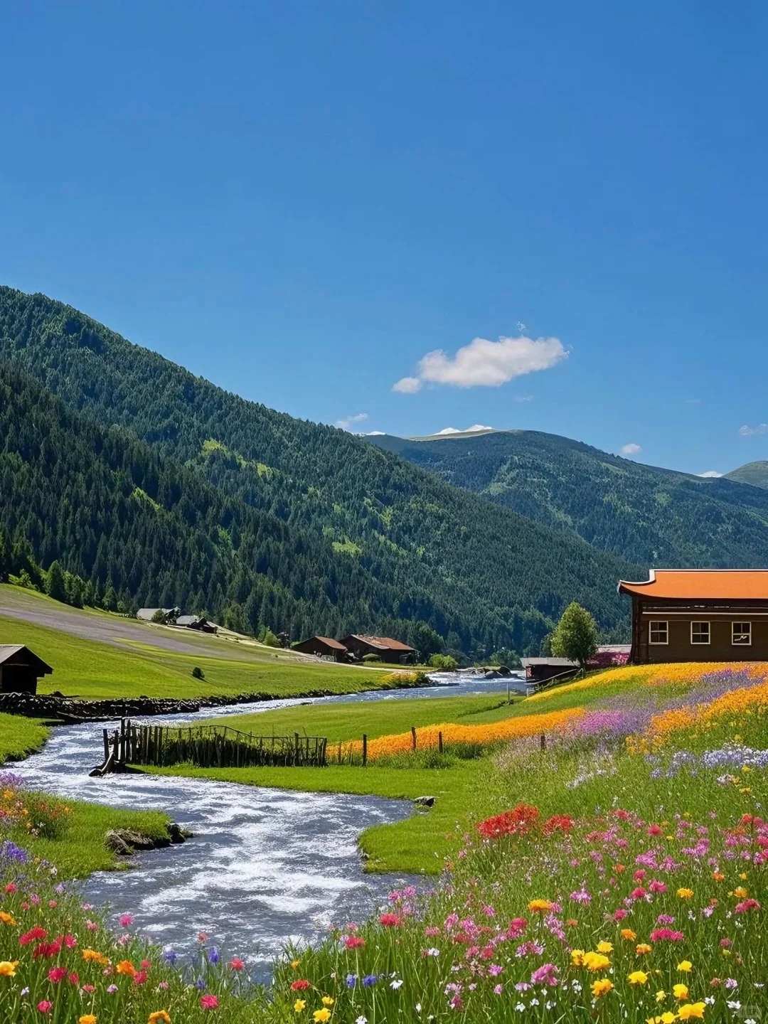不在瑞士...6-8月的川西🏔️!真比瑞士还震撼