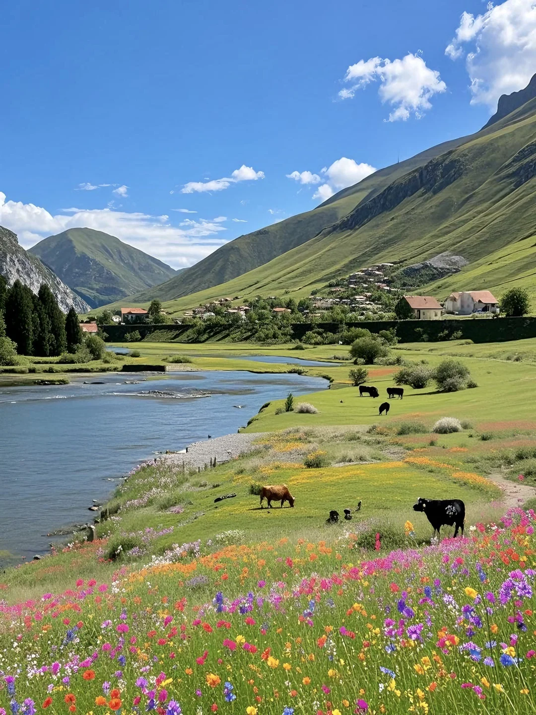 不在瑞士...6-8月的川西🏔️!!💐美到失语….