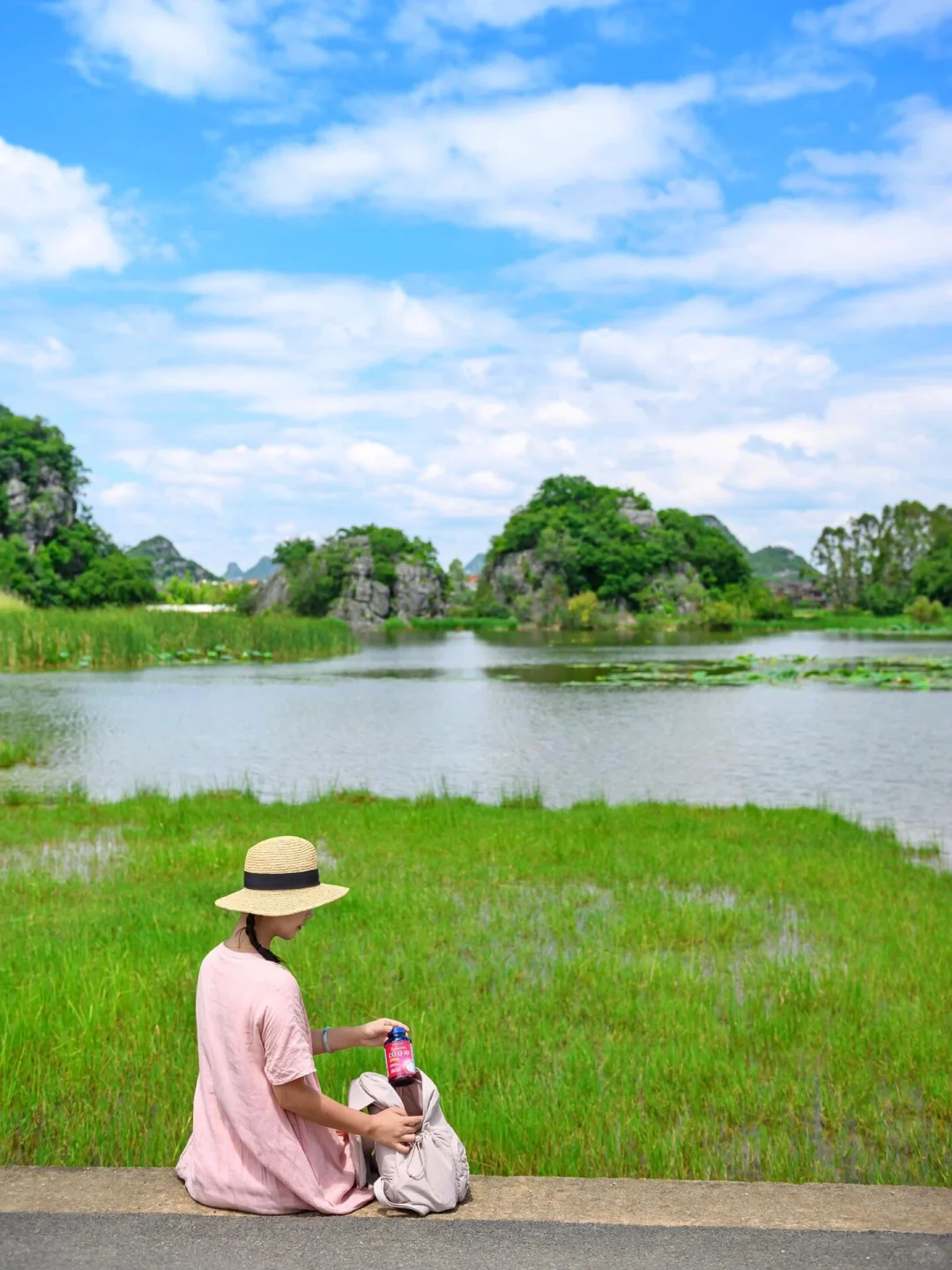 放弃大理了，暑假冲24°C的弥勒，人少景还美！