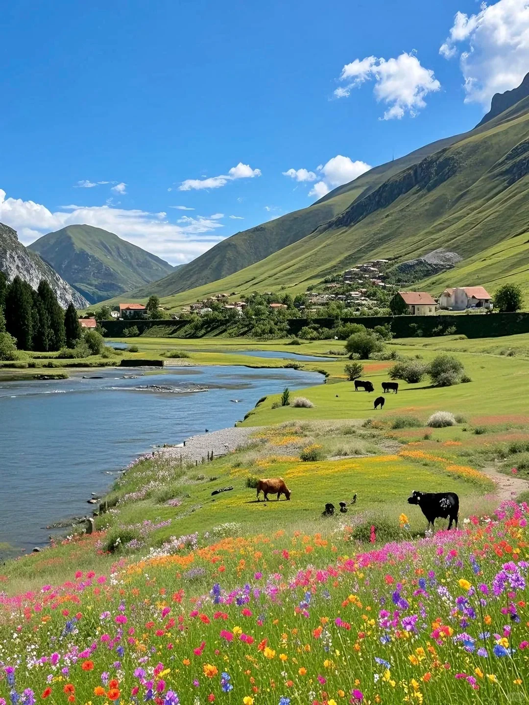 不在瑞士...6-8月的川西🏔️!真比瑞士还震撼