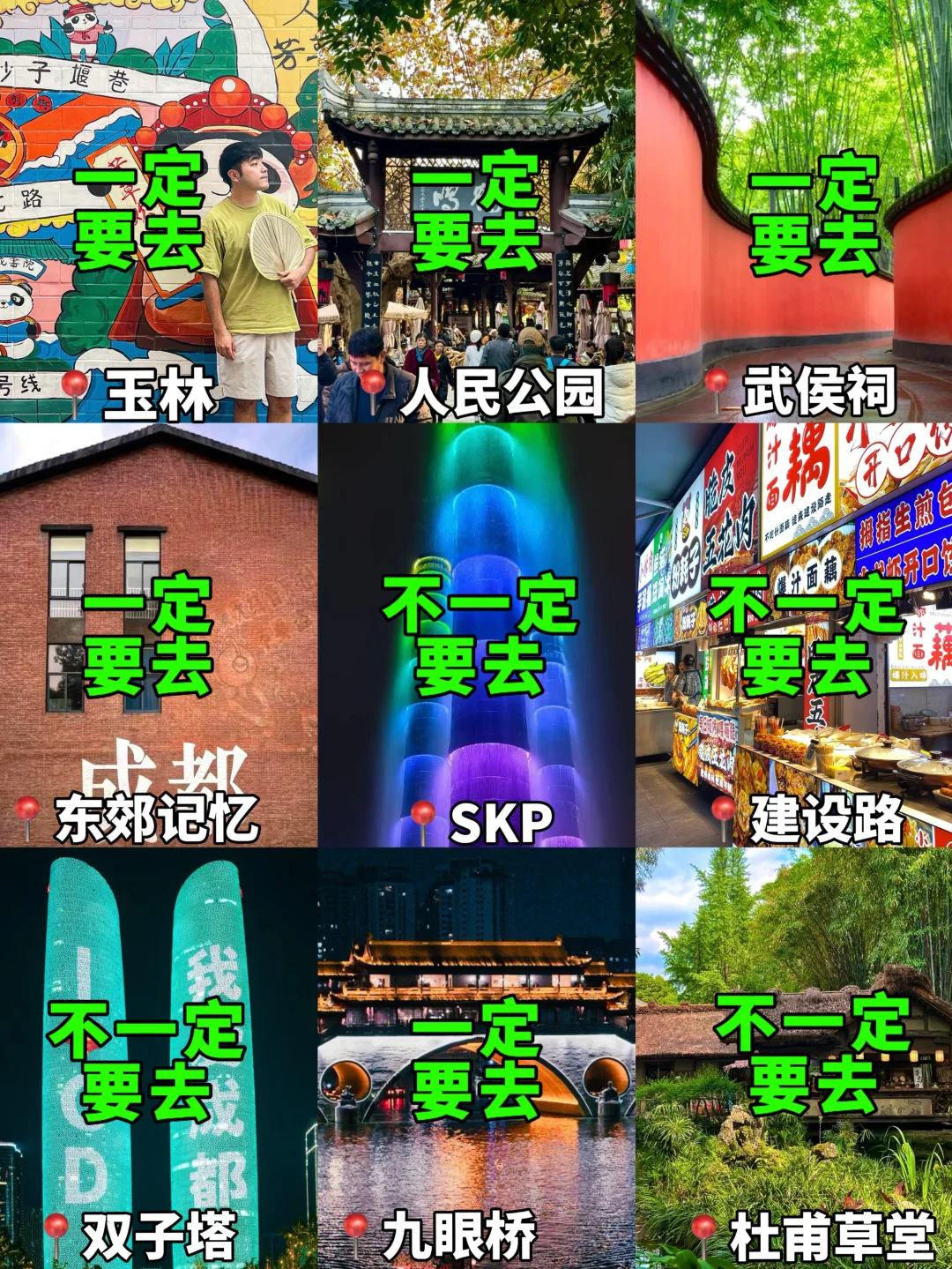 承认吧！成都不好玩是你们不会玩