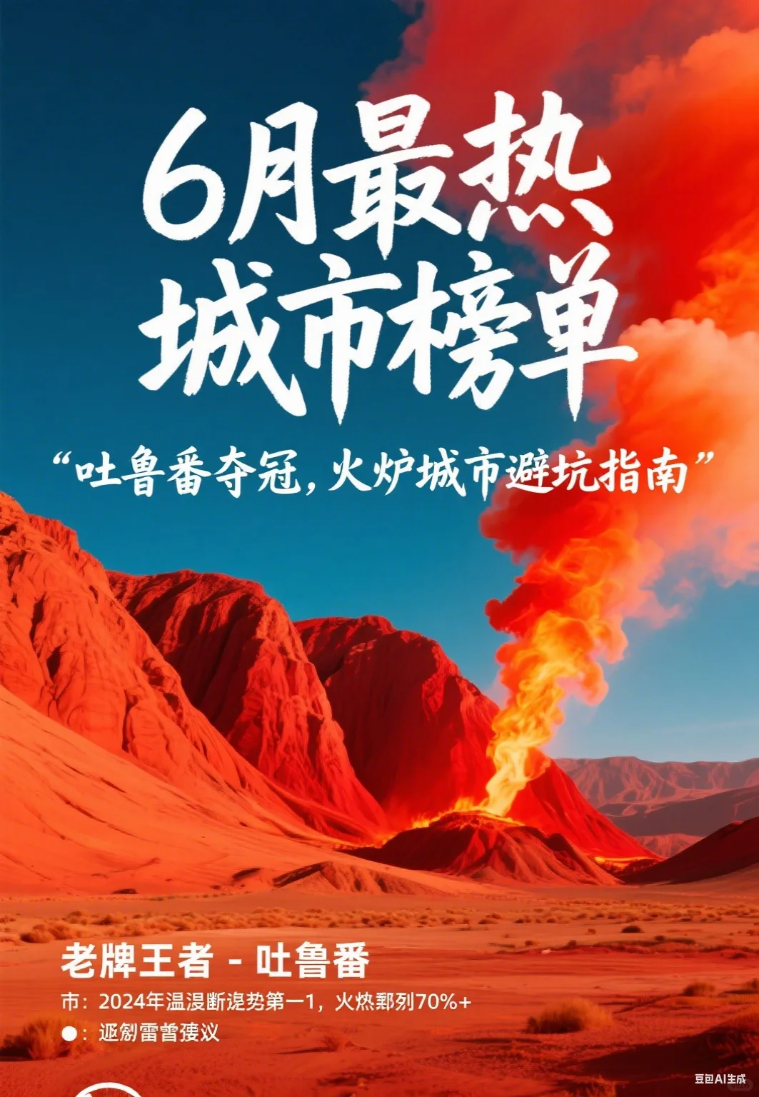 🔥6月最热的城市排名榜这些地方热到融化