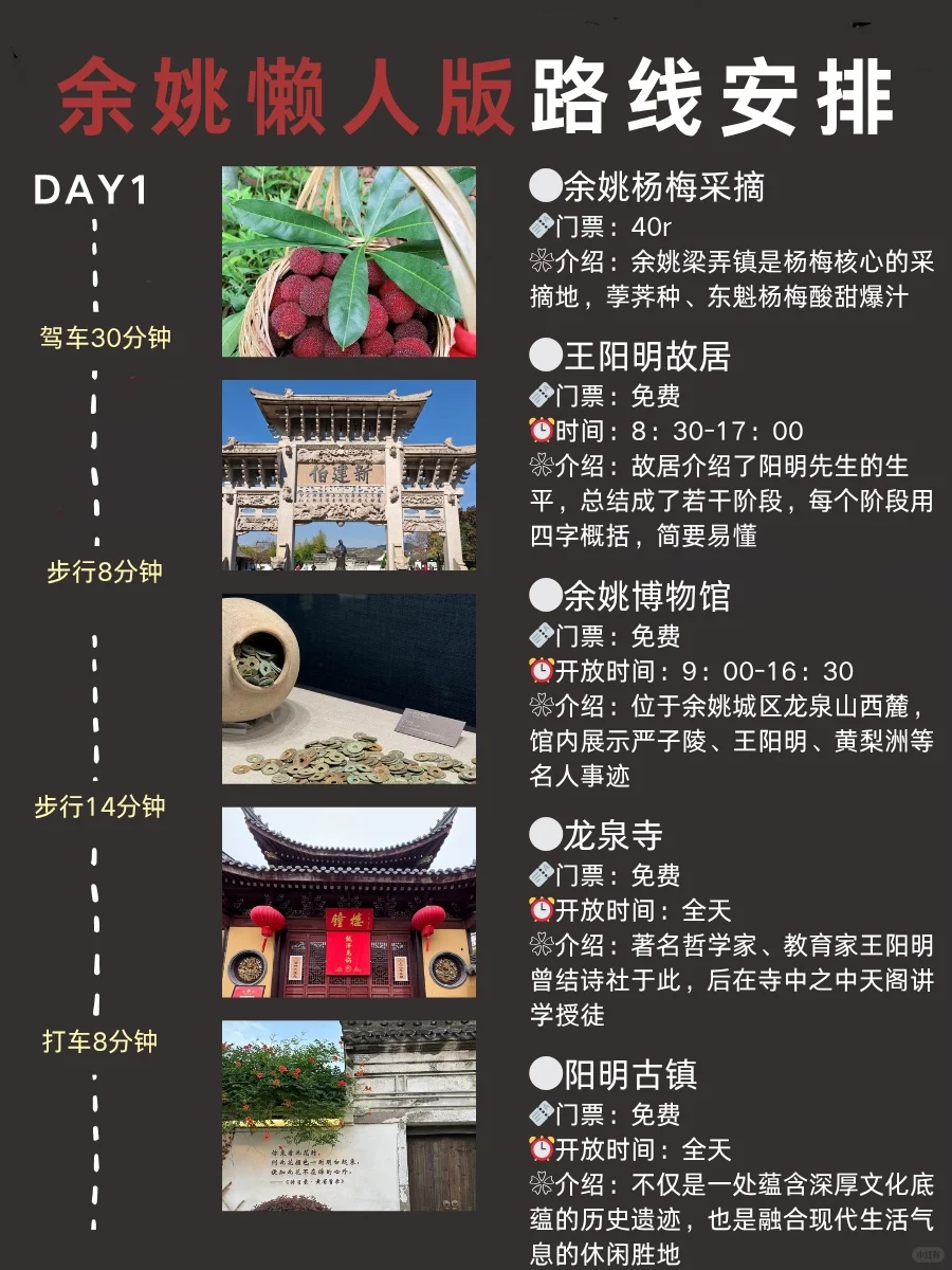 余姚6-7月旅游攻略，反向宝藏打卡地‼
