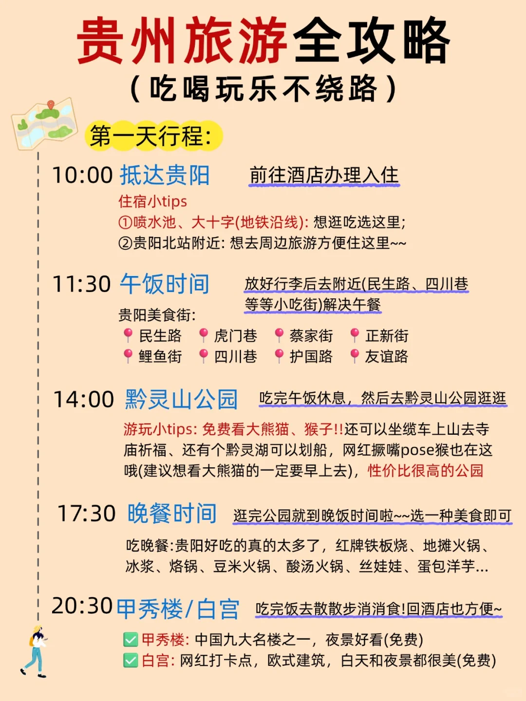 第一次去贵州旅游✈保姆级不绕路攻略