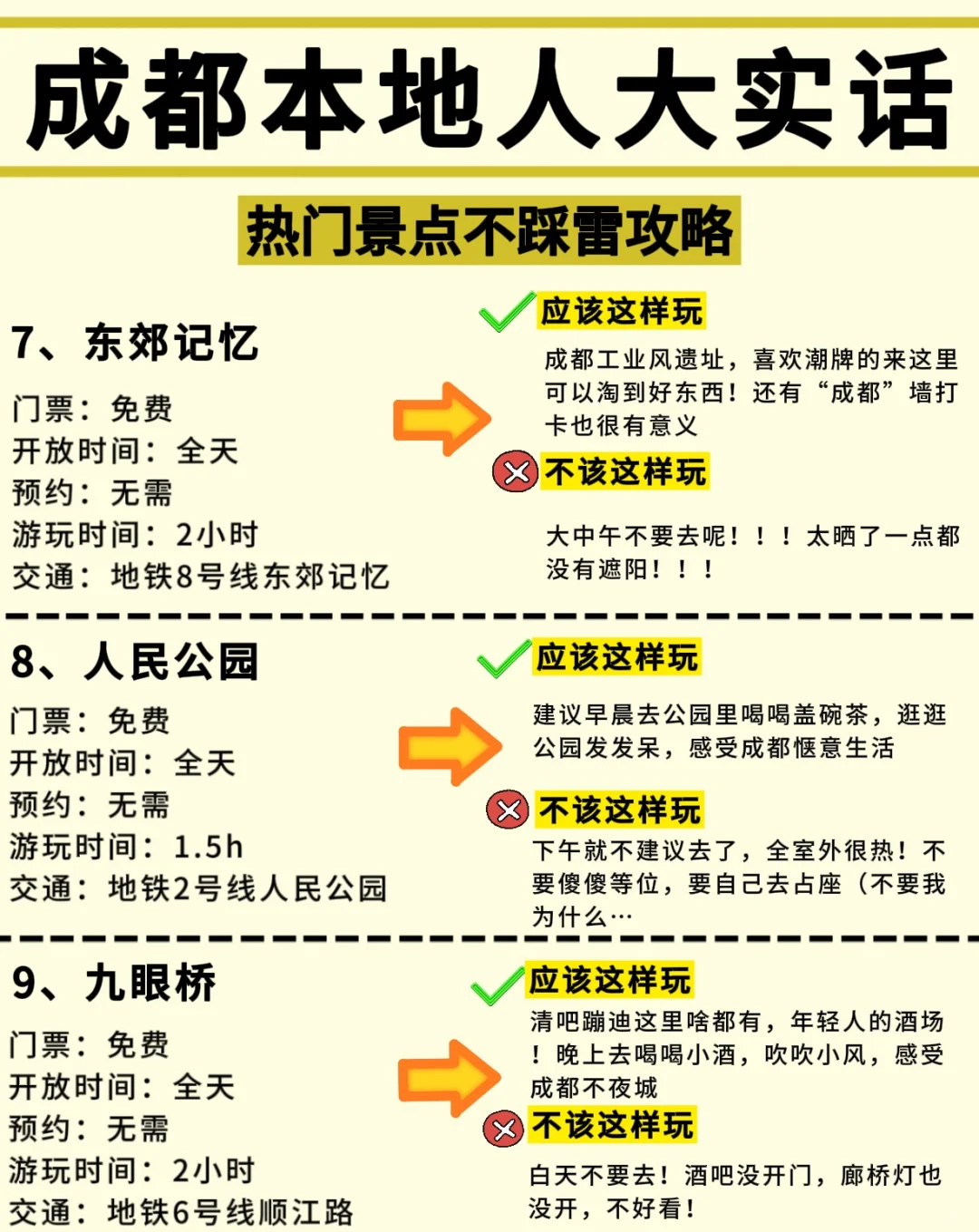 承认吧！成都不好玩是你们不会玩