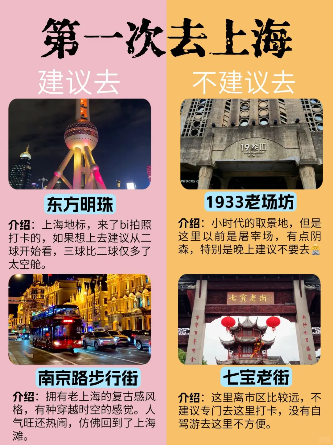 6-10月上海旅游最新攻略❗️建议去🆚不建议去