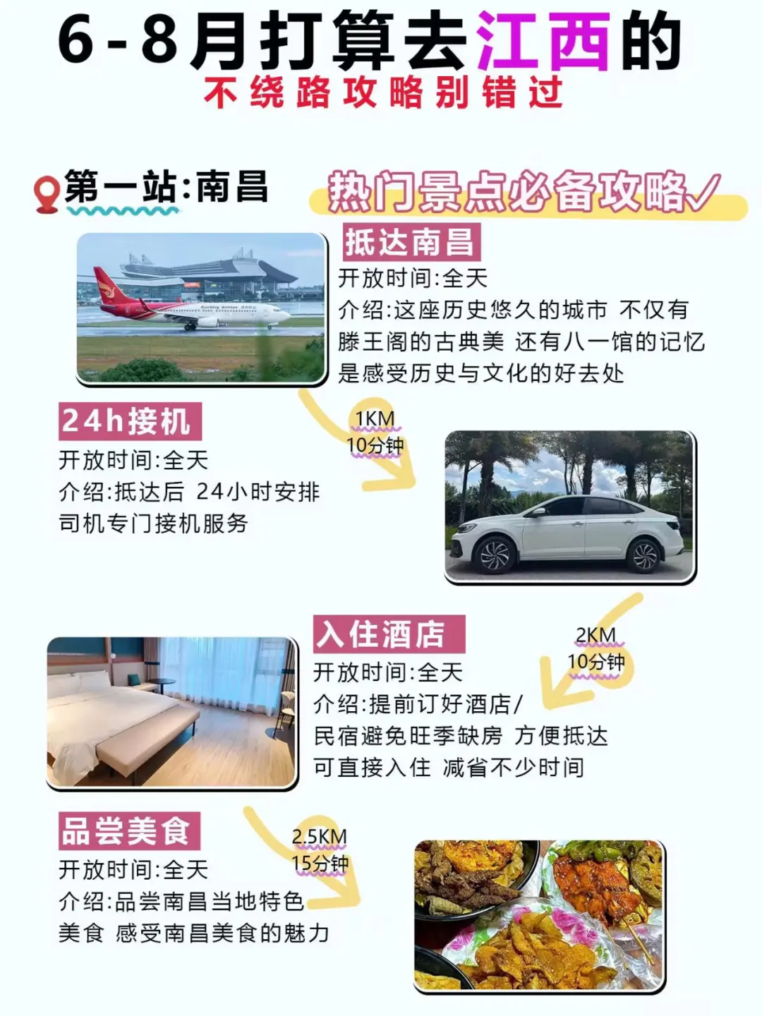 第一次来江西!顺序千万别搞反了❗附攻略