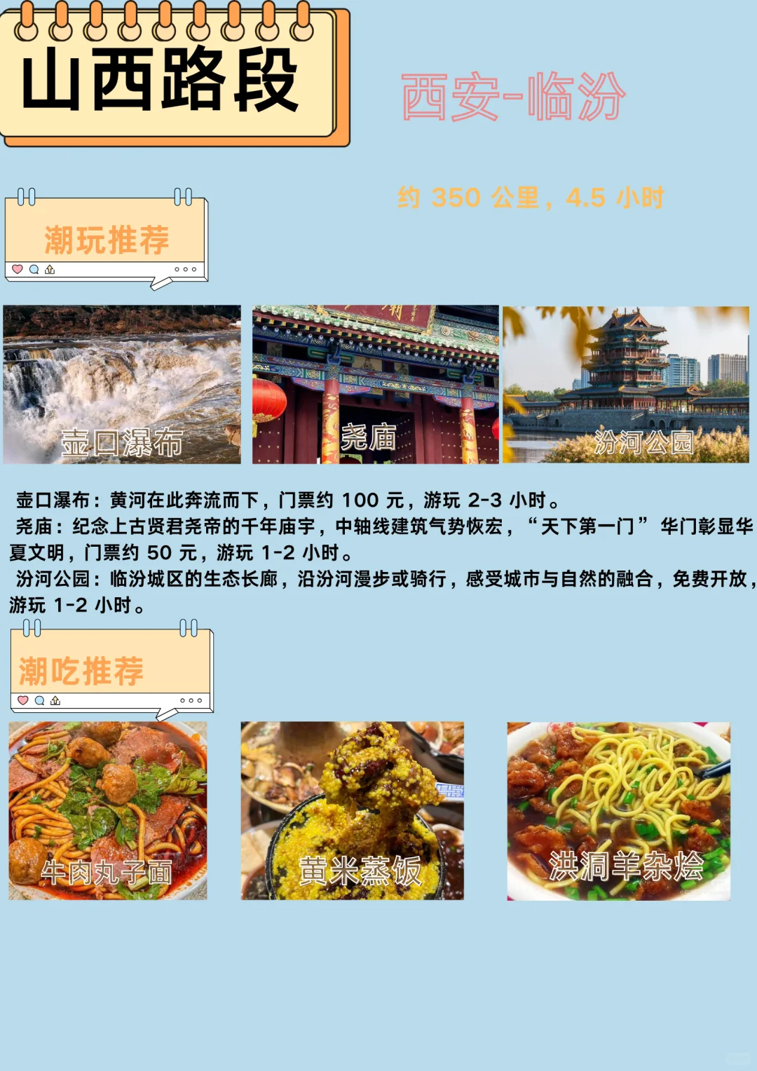 西安→聊城自驾游攻略✨