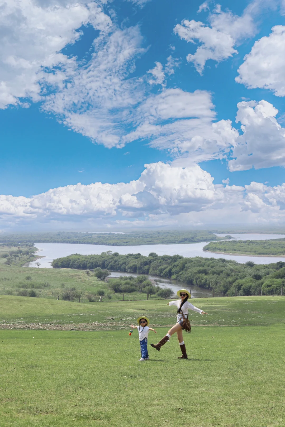 为了这18张图，带孩子飞了一趟呼伦贝尔草原