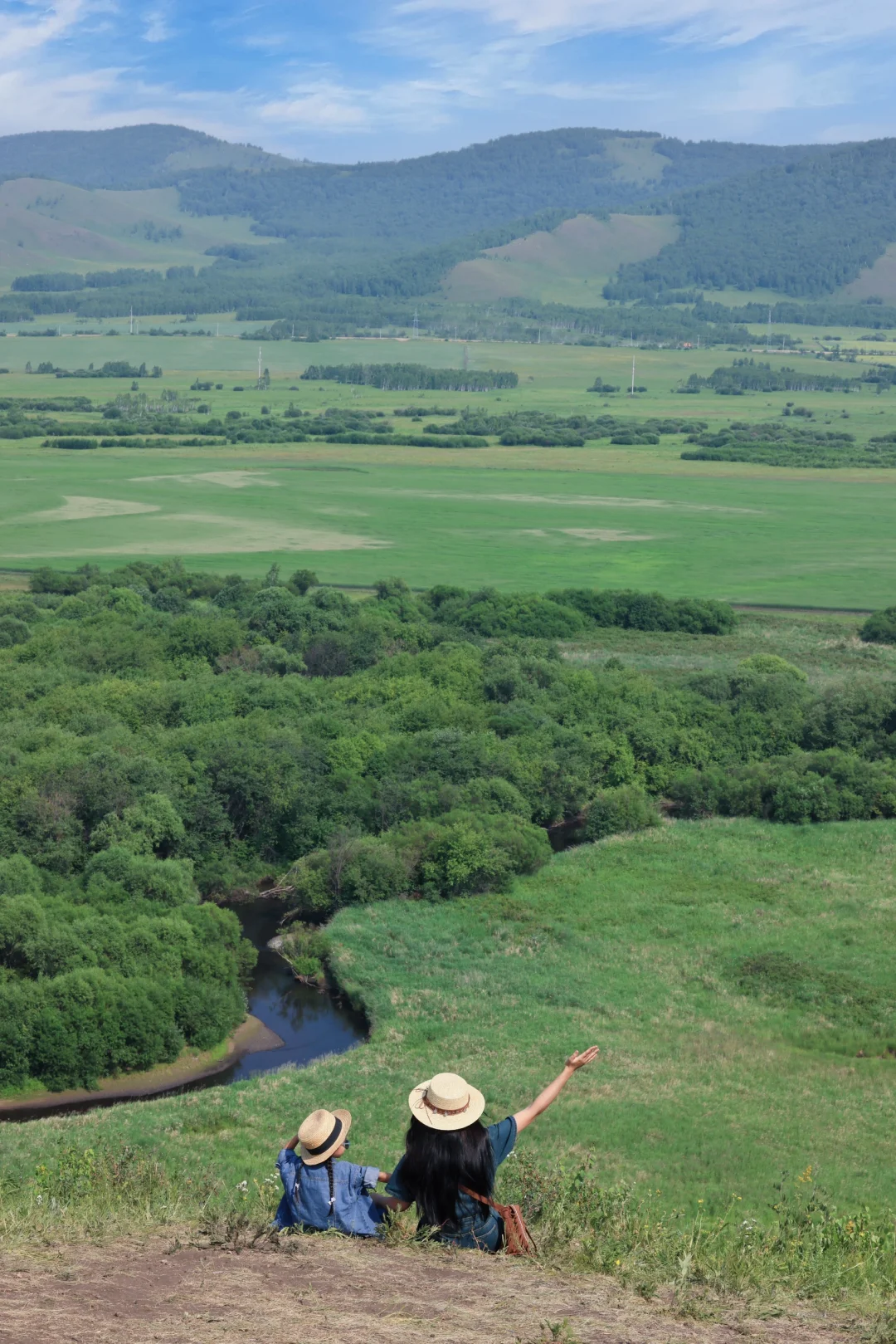 为了这18张图，带孩子飞了一趟呼伦贝尔草原