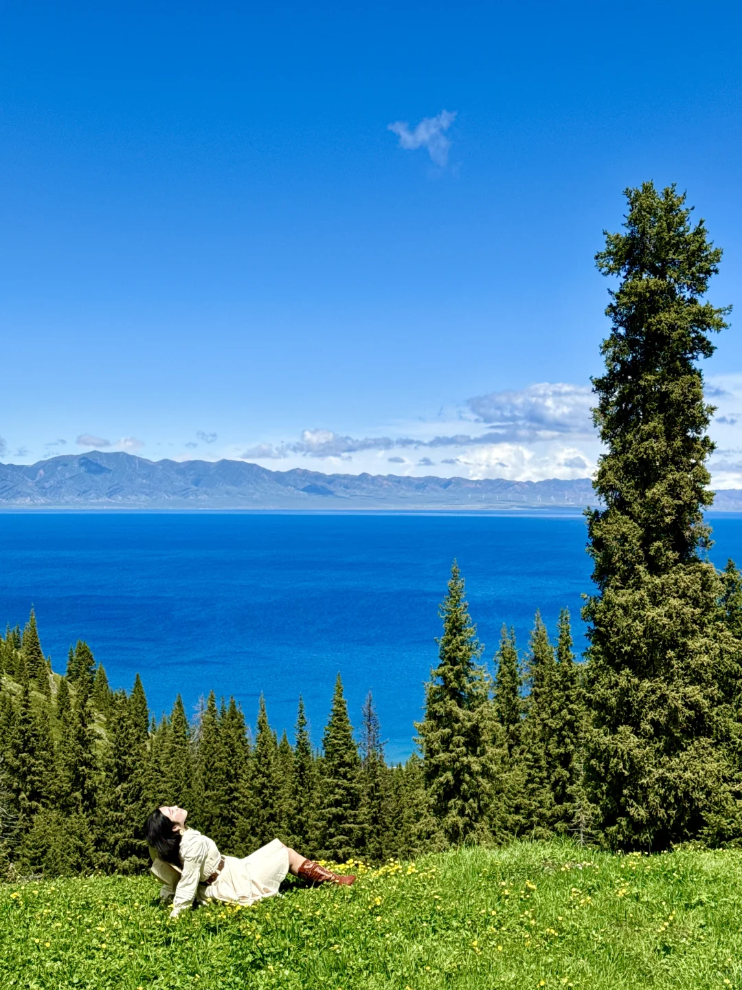 在赛里木湖拍到了我的人生live