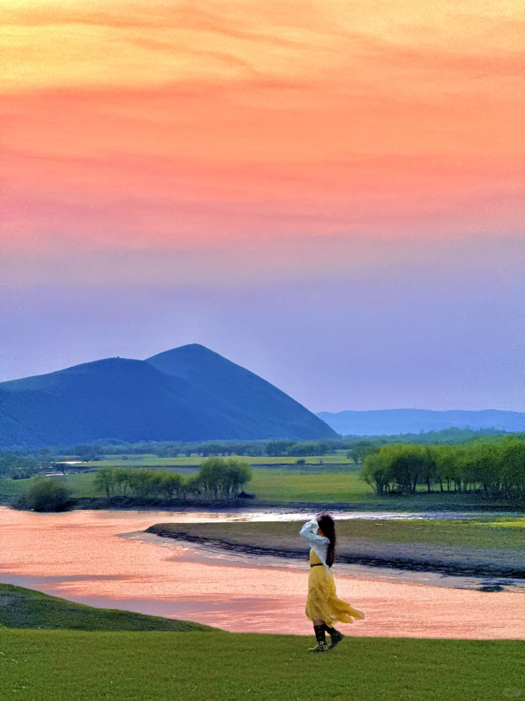 “人生三万天，总要留6天给呼伦贝尔吧～🐏”