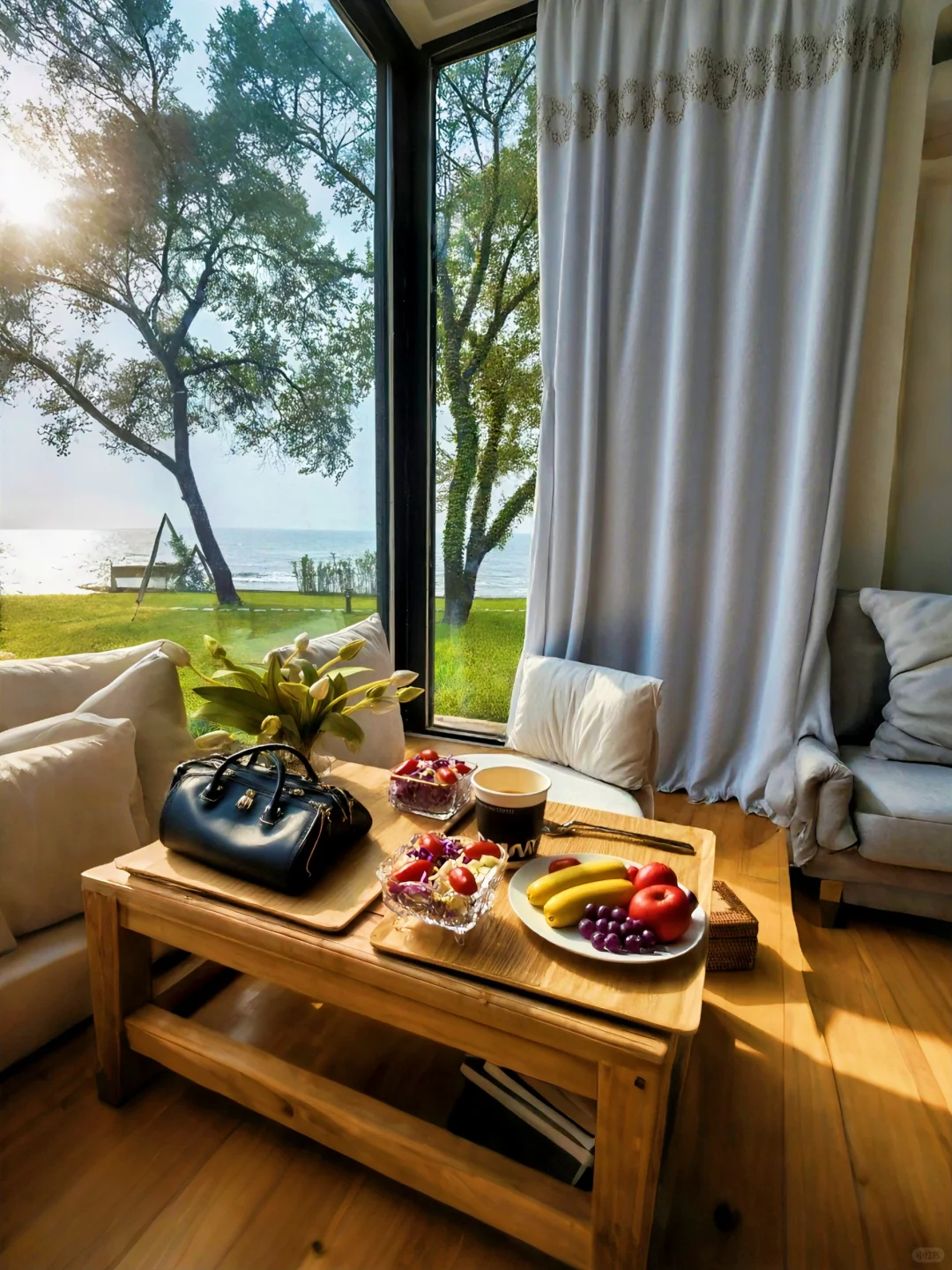 不是济州岛!是秦皇岛!210俩人😭海边小院