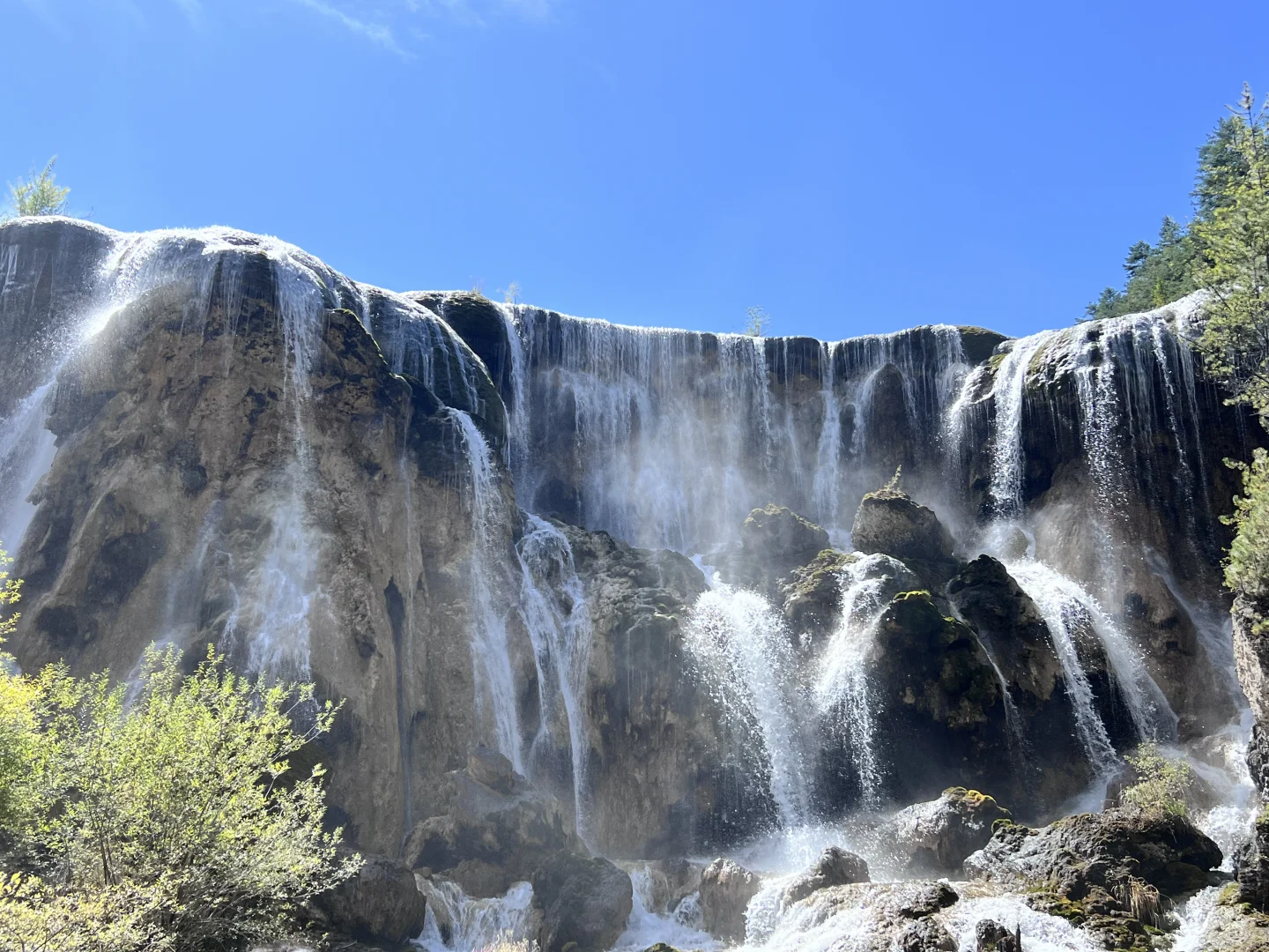 在九寨沟💙见证了一场蓝色的盛宴