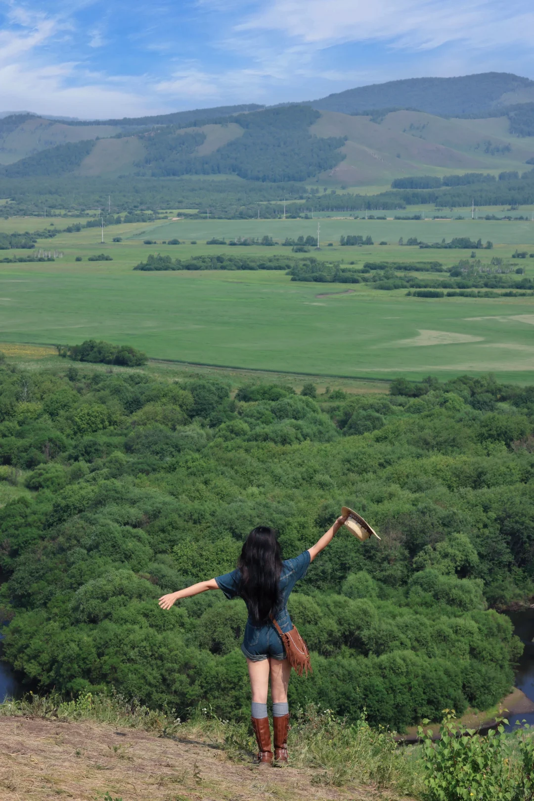 为了这18张图，带孩子飞了一趟呼伦贝尔草原