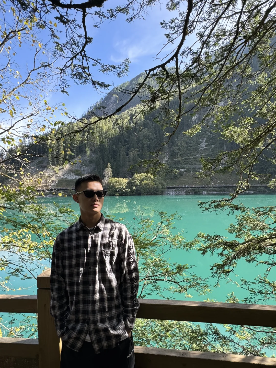 在九寨沟💙见证了一场蓝色的盛宴