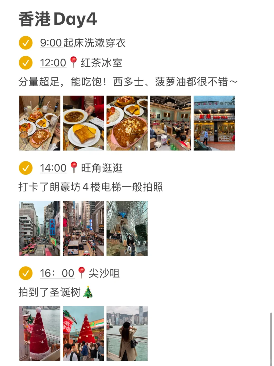 香港🇭🇰已回！j人对自己的旅游攻略很满意..