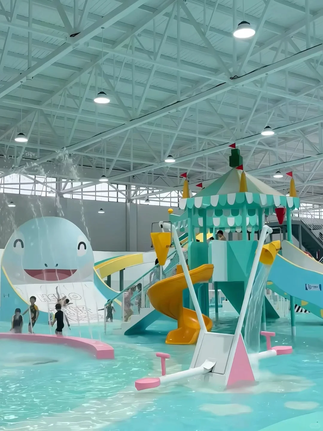 💦靖安新晋3500㎡室内恒温水上乐园❗夏日必玩
