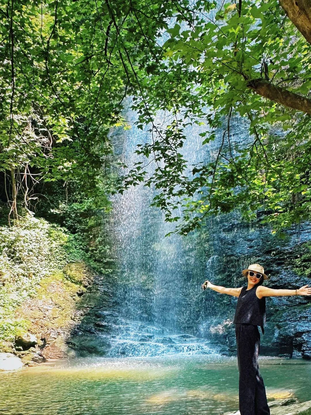 🌿景德镇秘境!本地人都不知道的仙人湖瀑布