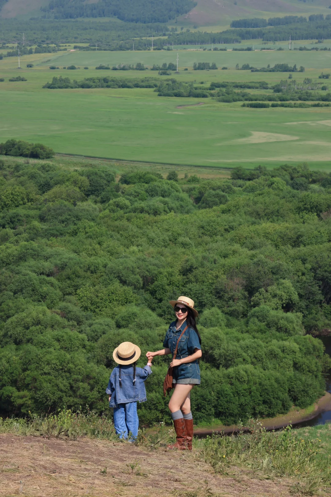 为了这18张图，带孩子飞了一趟呼伦贝尔草原