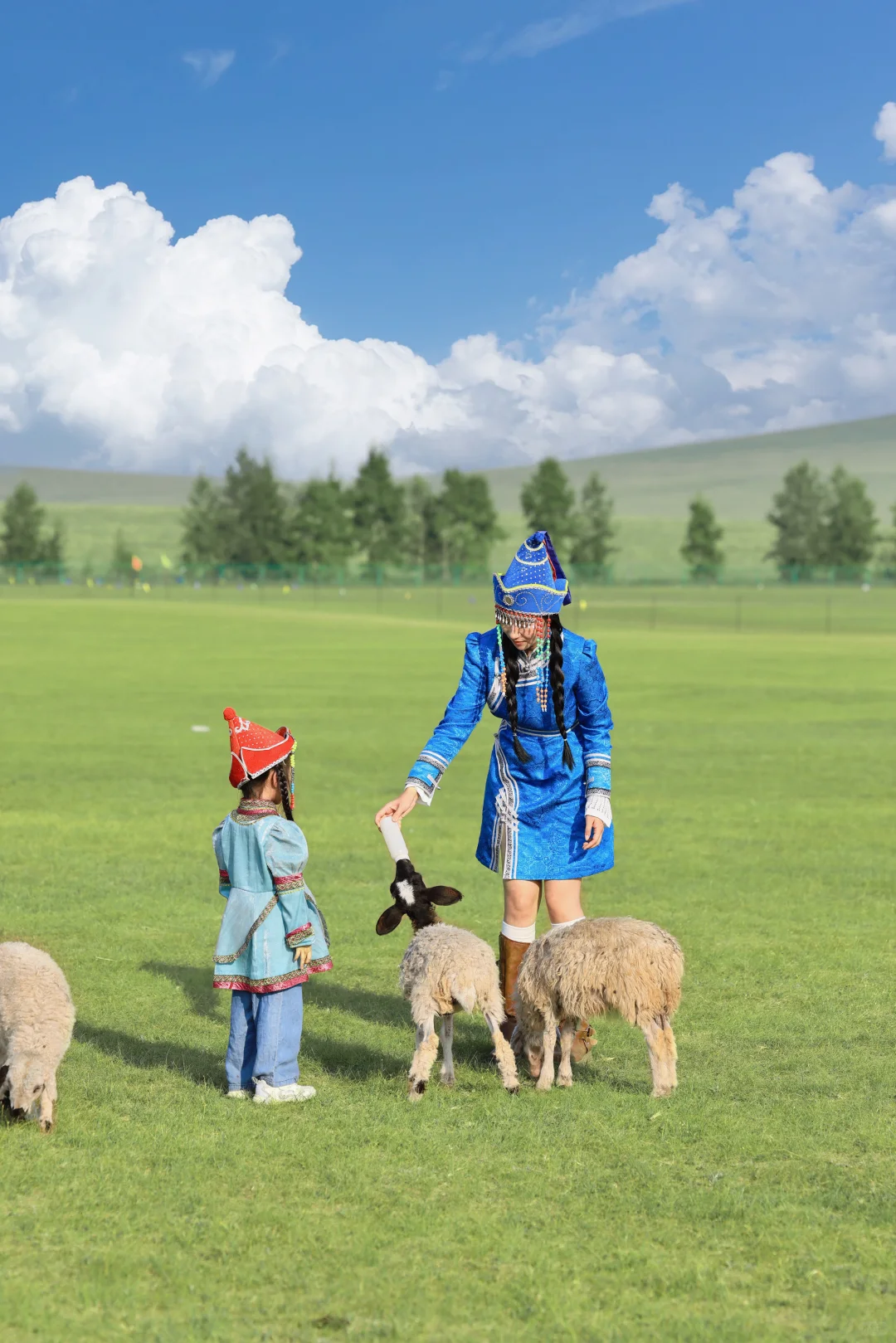 为了这18张图，带孩子飞了一趟呼伦贝尔草原