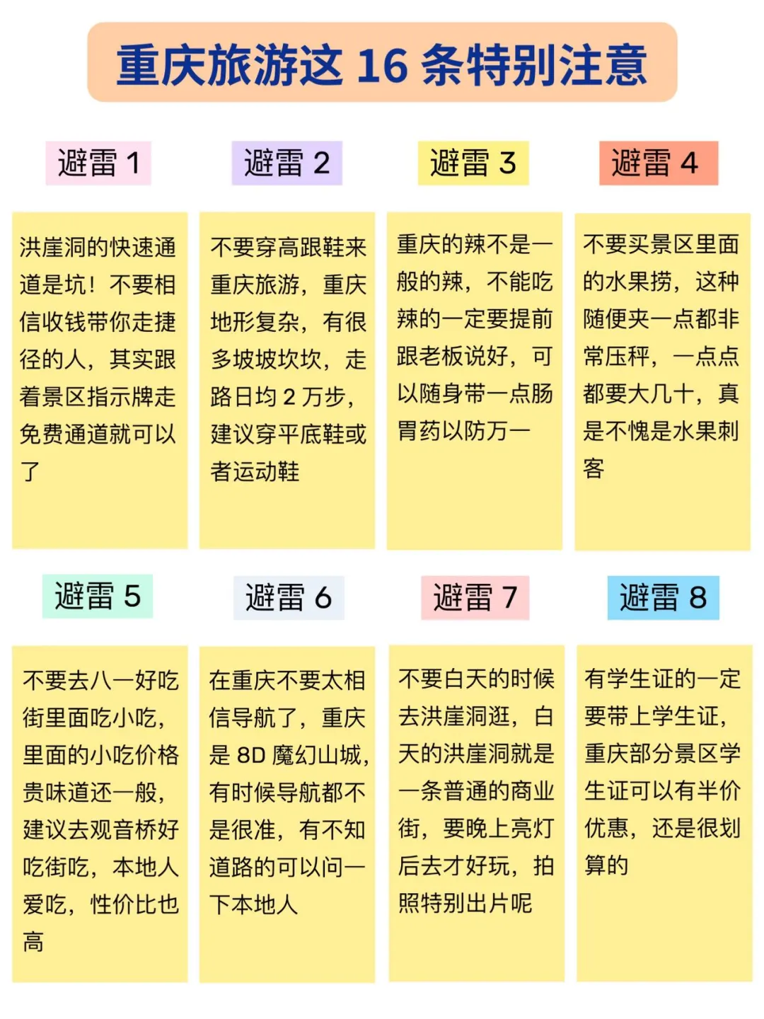 📍重庆现状。。重庆旅游我的建议是⬇️