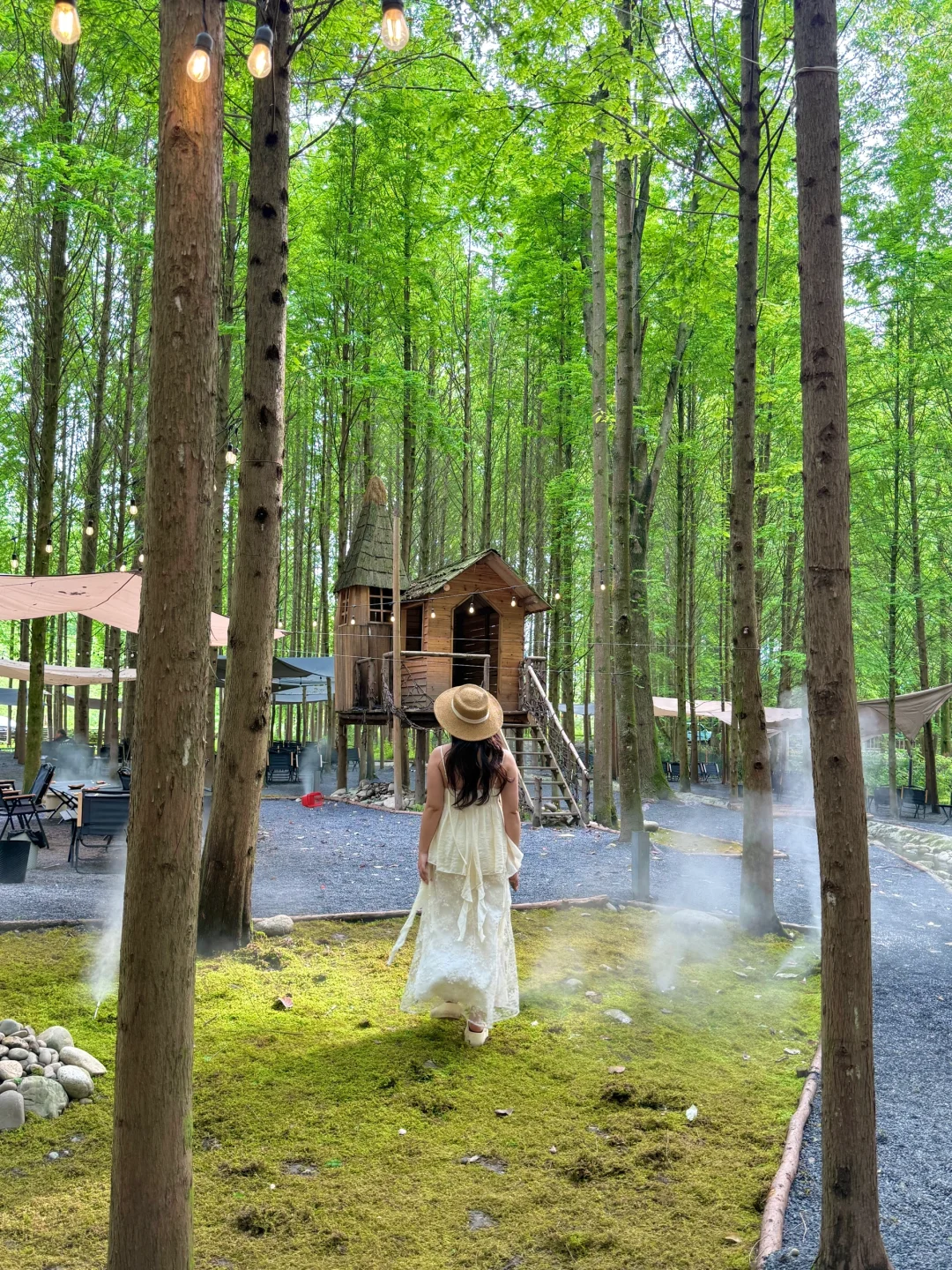 🍃五一还没想好去哪？冲这个神仙森林营地！！