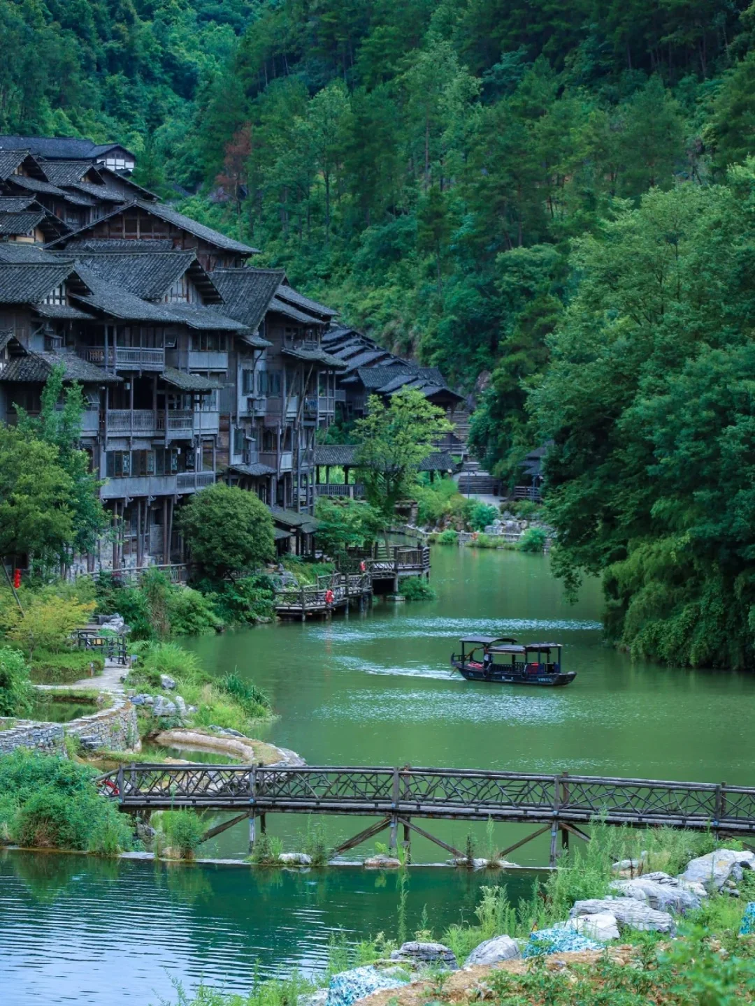 高铁直达🚅来贵州避世古村落躺平，超解暑