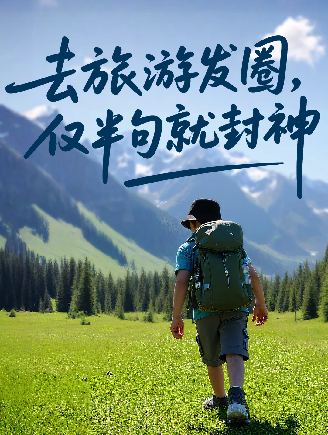 答应我！5.1旅行就这样发圈，仅半句就封神