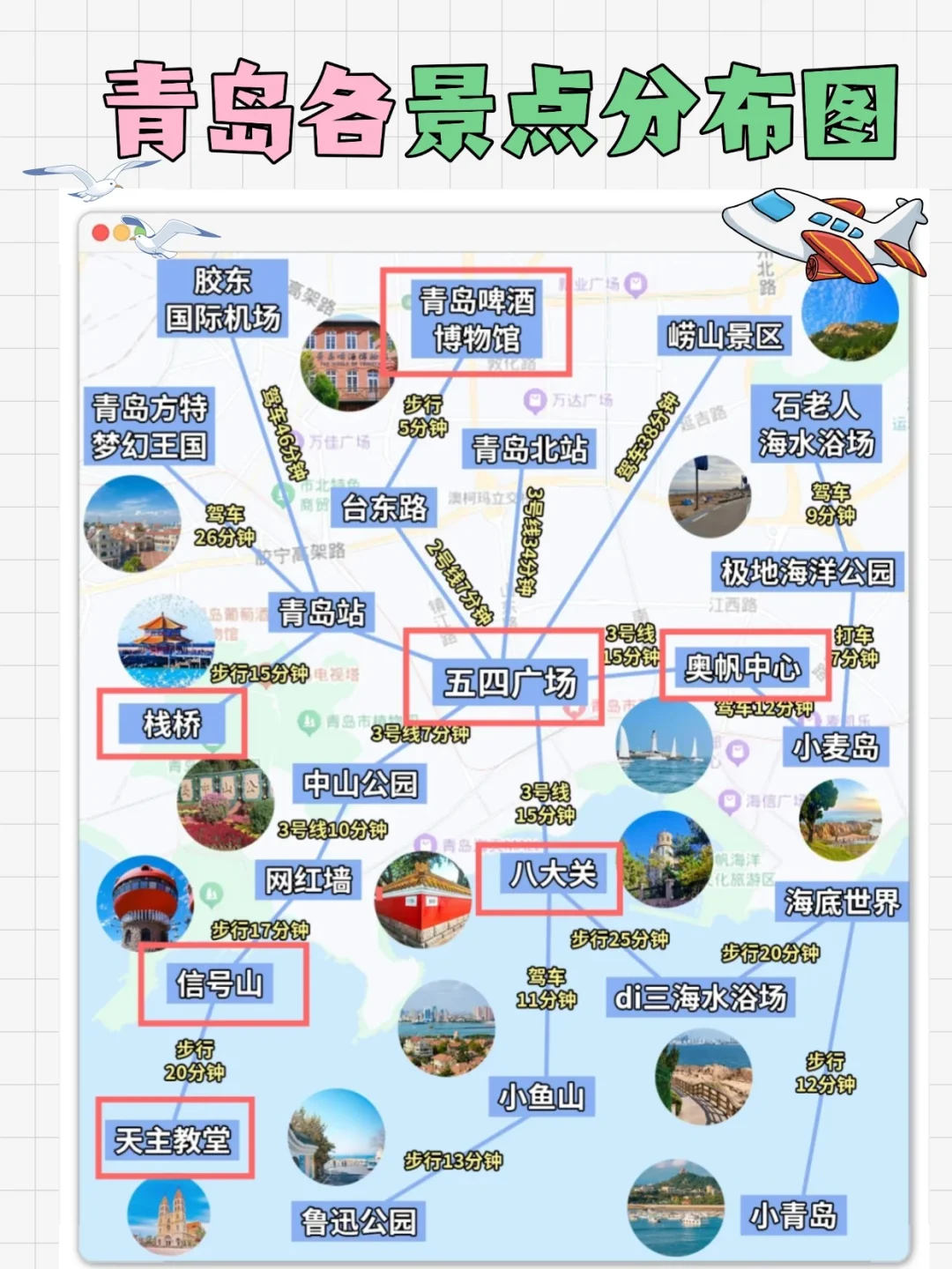 青岛土著推荐！这些必玩景点一定要码住啦！