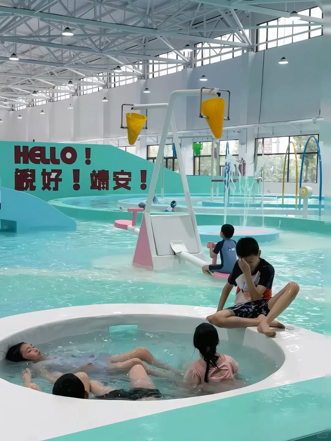 💦靖安新晋3500㎡室内恒温水上乐园❗夏日必玩