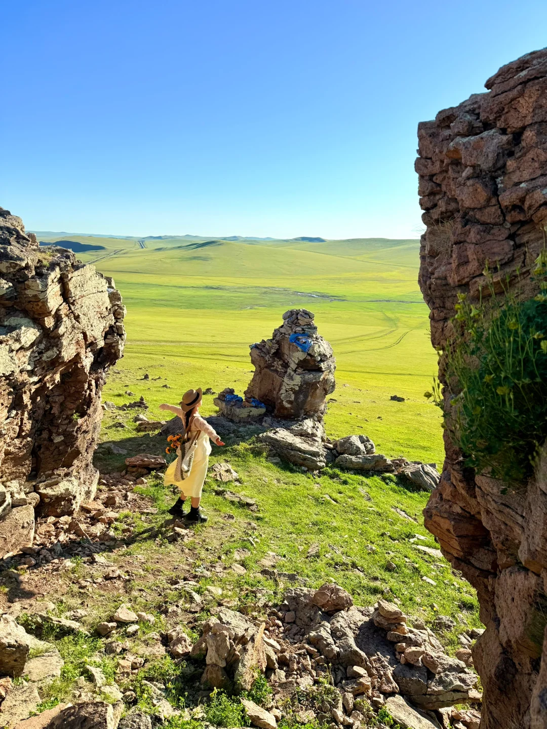 “人生三万天，总要留6天给呼伦贝尔吧～🐏”