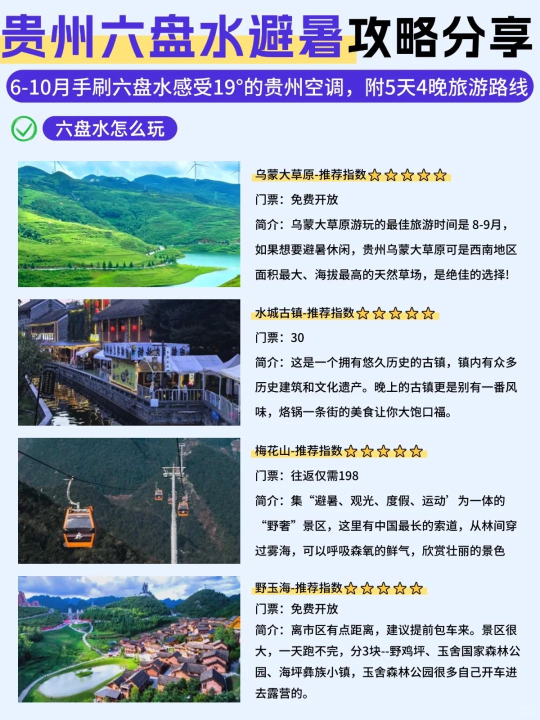 我悟了😭六盘水居然要这样玩才对✅避暑码