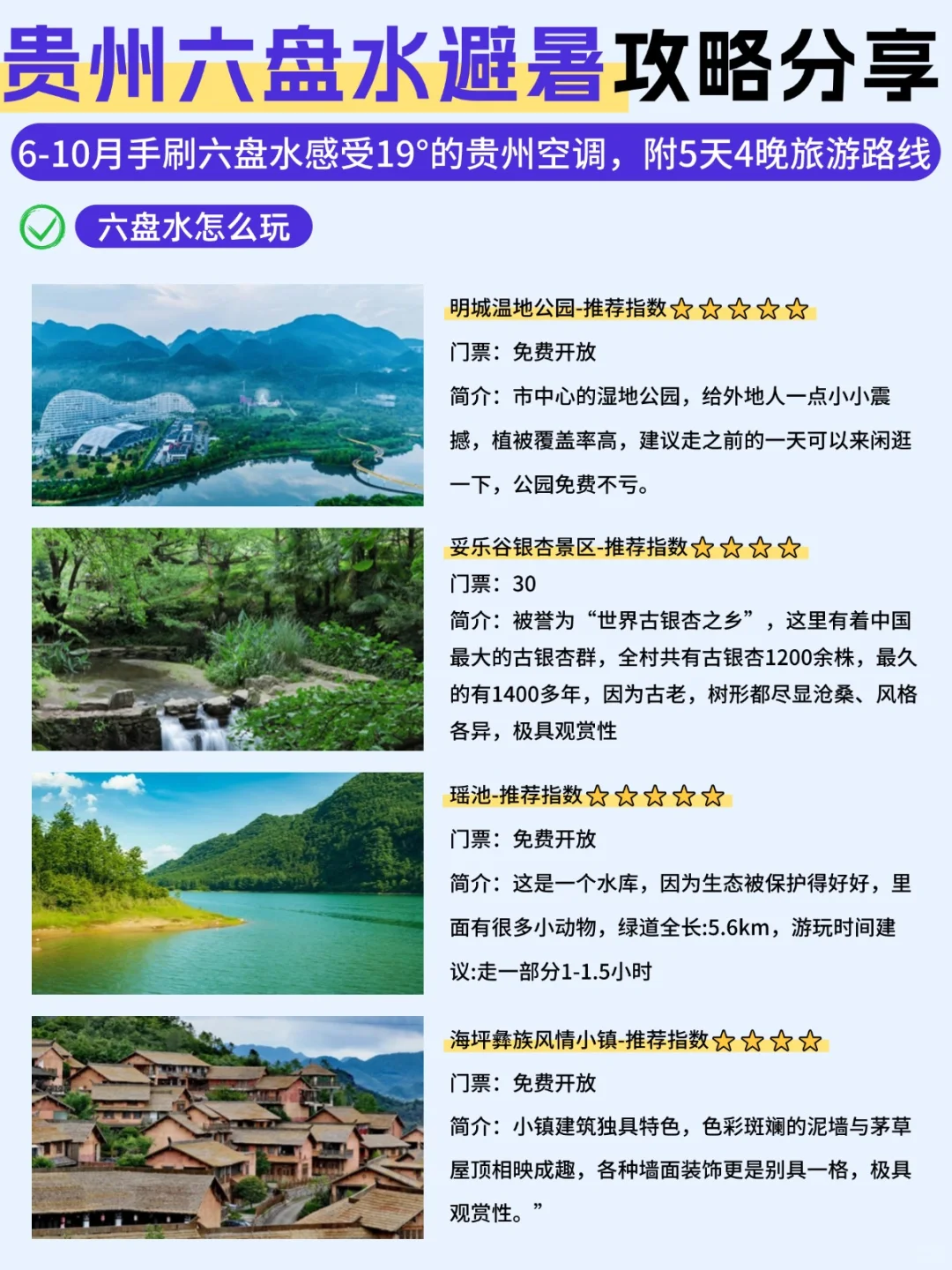 我悟了😭六盘水居然要这样玩才对✅避暑码