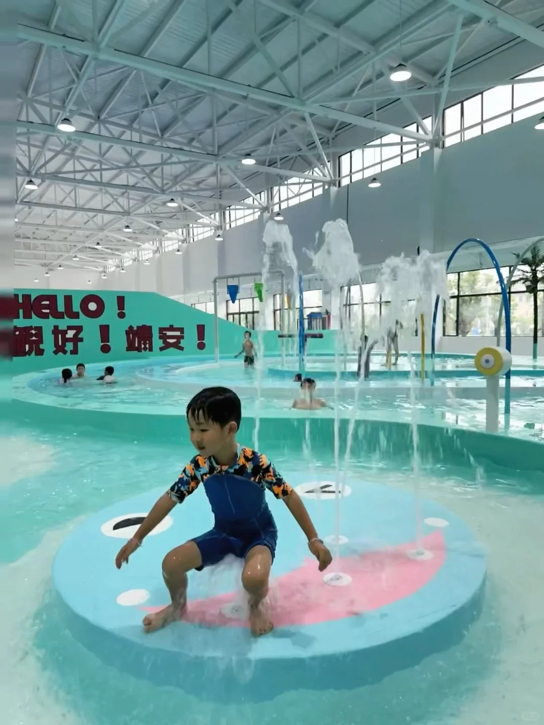 💦靖安新晋3500㎡室内恒温水上乐园❗夏日必玩