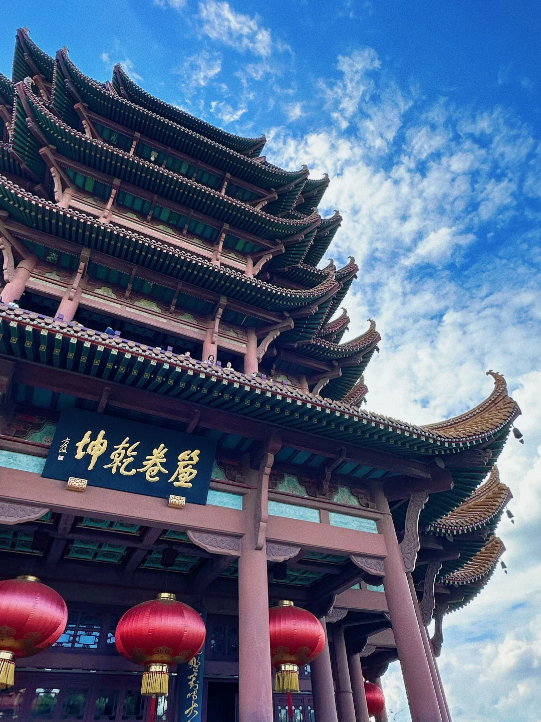 湖北武汉黄鹤楼 总要去诗句里的黄鹤楼看看